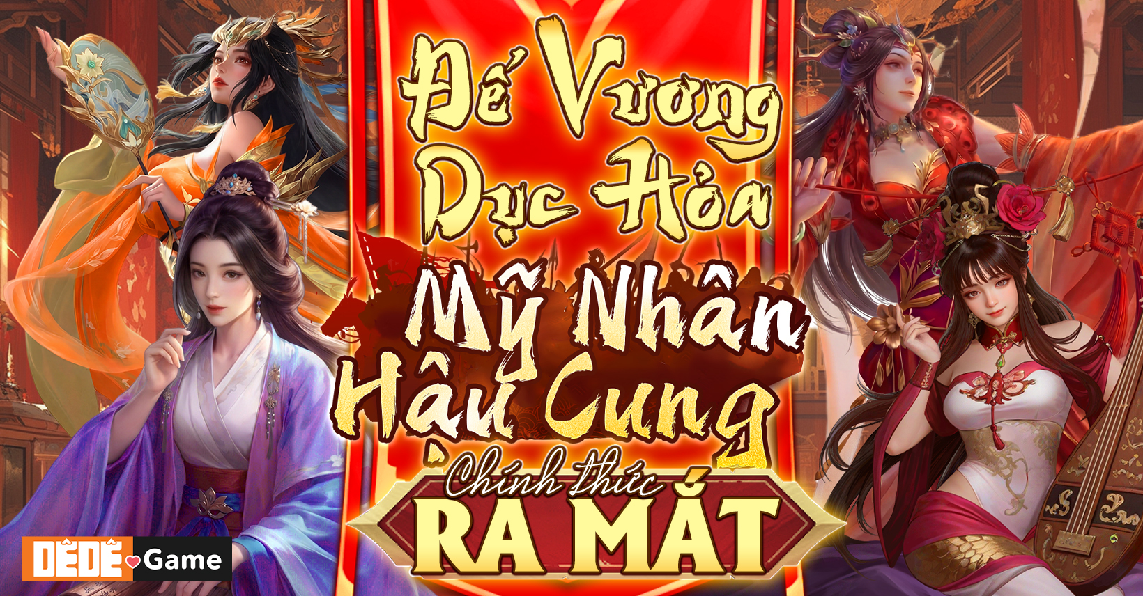 Ra mắt game Đế Vương Dục Hỏa - Mỹ Nhân Hậu Cung - Tải ngay !